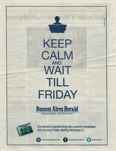 El 'Buenos Aires Herald' pasará a publicarse en papel únicamente los viernes