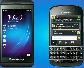 BB Z10 y BB Q10