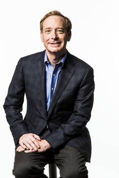 Brad Smith, presidente de Microsoft.