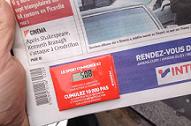La publicación francesa “Courrier Picard” ofrece un podómetro en su edición impresa del 25 de marzo