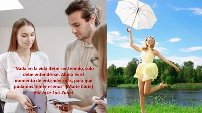 “Nada en la vida debe ser temido, solo debe entenderse. Ahora es el momento de entender más, para que podamos temer menos” (Marie Curie)