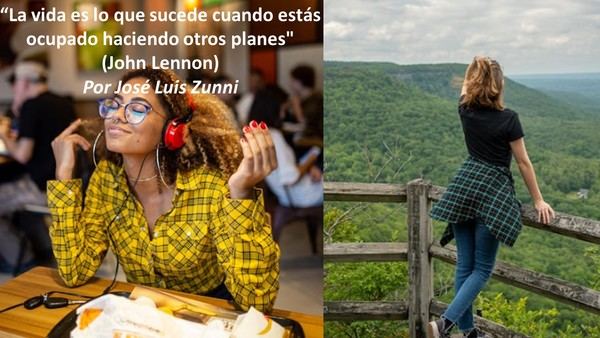 'La vida es lo que sucede cuando estás ocupado haciendo otros planes' (John Lennon)