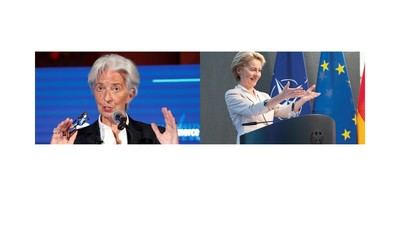 Christine Lagarde y Ursula von der Leyen