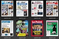 Las ediciones digitales compensan la bajada en las ventas de los diarios francófonos