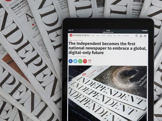 Digital trae la rentabilidad a ‘The Independent’