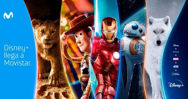 Movistar ya incluye Disney+ en su oferta de contenidos