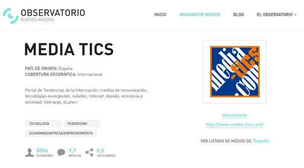 Nace ‘El Observatorio de Nuevos Medios’ en español