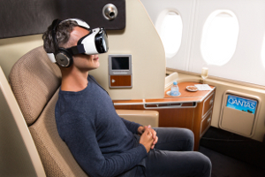 Una aerolínea australiana ofrece a los pasajeros experiencias de realidad virtual