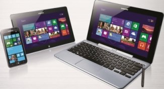 Familia Samsung ATIV con Windows 8