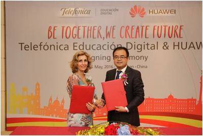 Huawei y Telefónica Educación Digital firman un acuerdo para el desarrollo del talento
