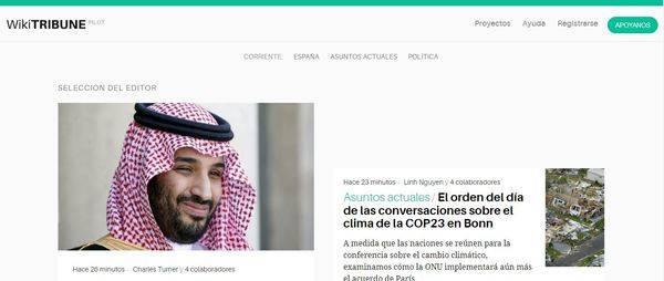 Nuevo medio de información colaborativo basado en la Wikipedia