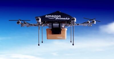 Amazon patenta drones para recargar tu coche eléctrico