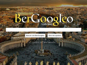 BerGoogleo, el buscador papal