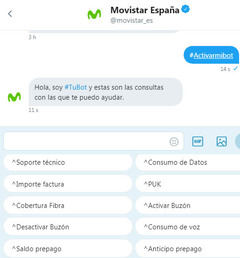 Teléfonica y Twitter desarrollan una solución de atención al cliente a través de un bot