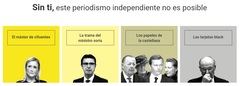 Algunas exclusivas publicadas por 'eldiario.es' y utilizadas como reclamo publicitario para ganar suscriptores.