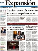 “Expansión” elimina de su web los contenidos del papel