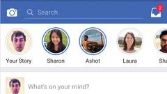 Las 'historias' llegan a Facebook