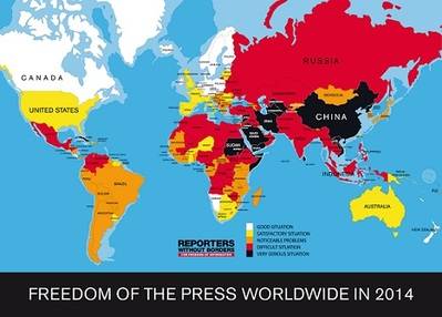 Los conflictos armados y la seguridad nacional amenazan la libertad de prensa