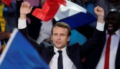 Emmanuel Macron, presidente de Francia