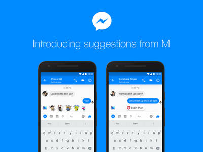 Facebook Messenger integra un asistente virtual para hacer sugerencias durante las conversaciones