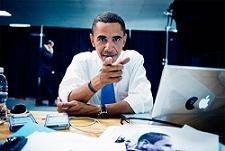 La tecnología impulsa a Obama