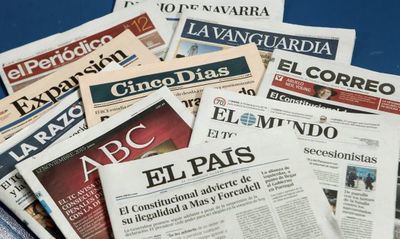 ¿Cuáles son los tres diarios más leídos de España?