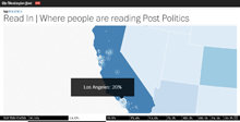 The Washington Post muestra en tiempo real los contenidos más leídos