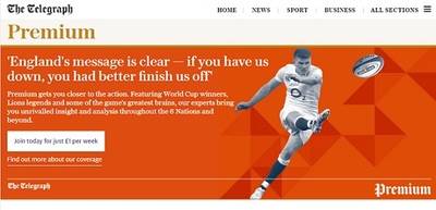 ‘The Telegraph’ ve aumentar un 300% las suscripciones tras derribar su muro de pago