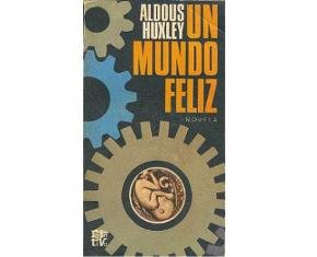 Portada del libro edición en español de 'Un mundo feliz'